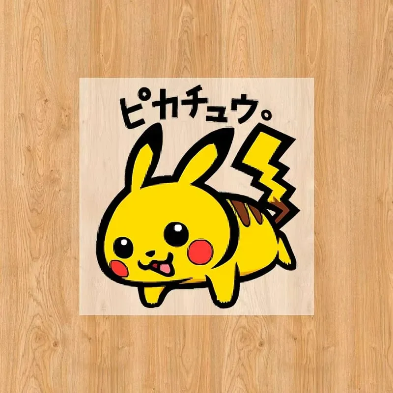 2pcs Pokemon Heat Transfer Stickers Anime Print Decoration Iron on Patches Clothes Stickers DIY T Shirt for Girls Boys Appliqued — image 14