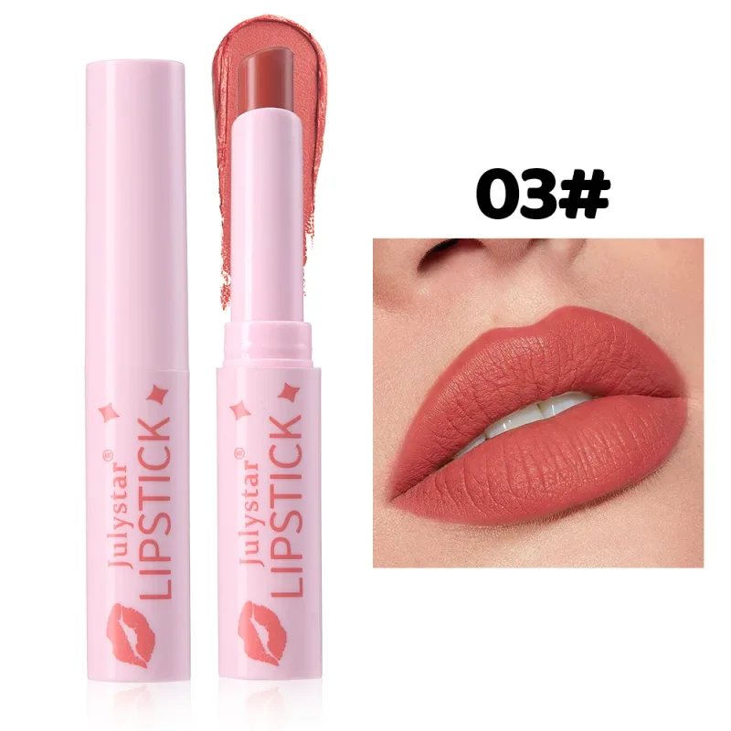 Brown Matte Velvet Lipstick for Makeup 8 Colors Waterproof Matte Contour Tint Lipstick Pen Long Lasting Sexy Pink Red Lip Glaze — image 10