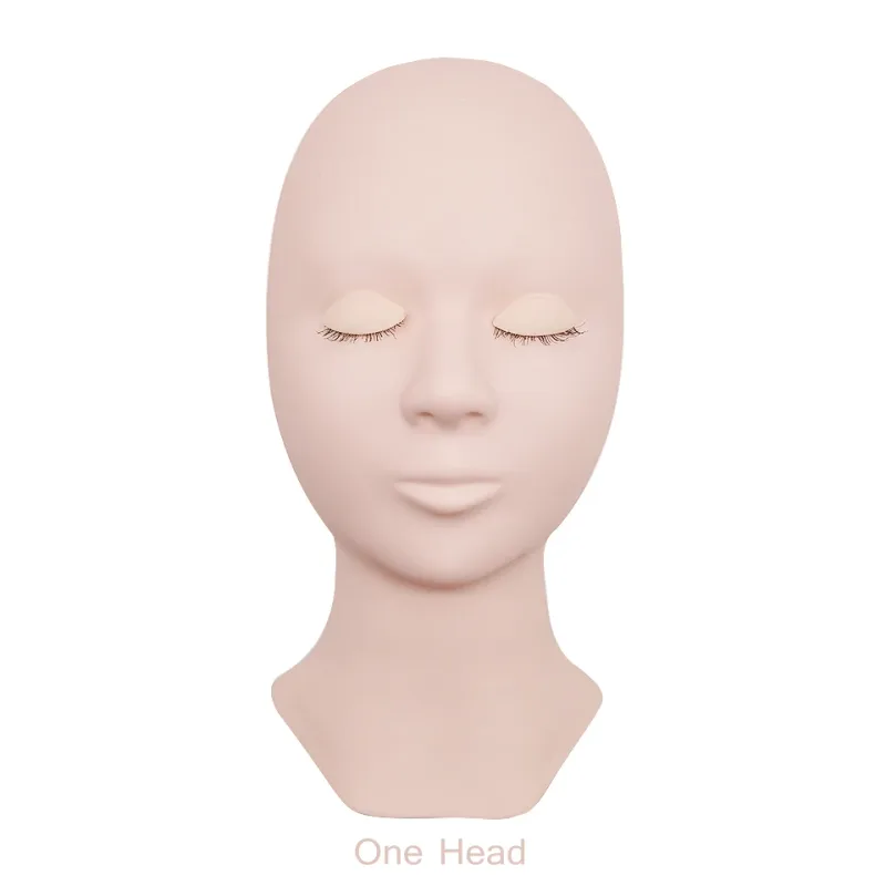 Wholsale Price Practice Lashing Eyelashes Mannequin Head Beginner Training Set Cosmetics Eye Lash Extension Supplies Mannequin — image 18