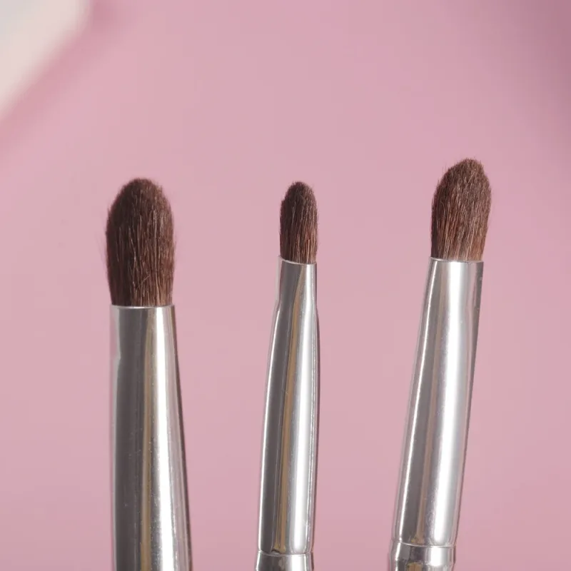 OVW Eye Brushes Set 3pcs Horse Hair Makeup Brush Eyeshadow Blending Brush Kits MM3TZ — image 4