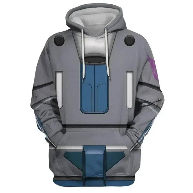 Bandai Brand's New 2026 Autumn-winter Collection Features A Stylish Cosplayer Men's Hooded Sweatshirt Inspired By Transformers — image 3