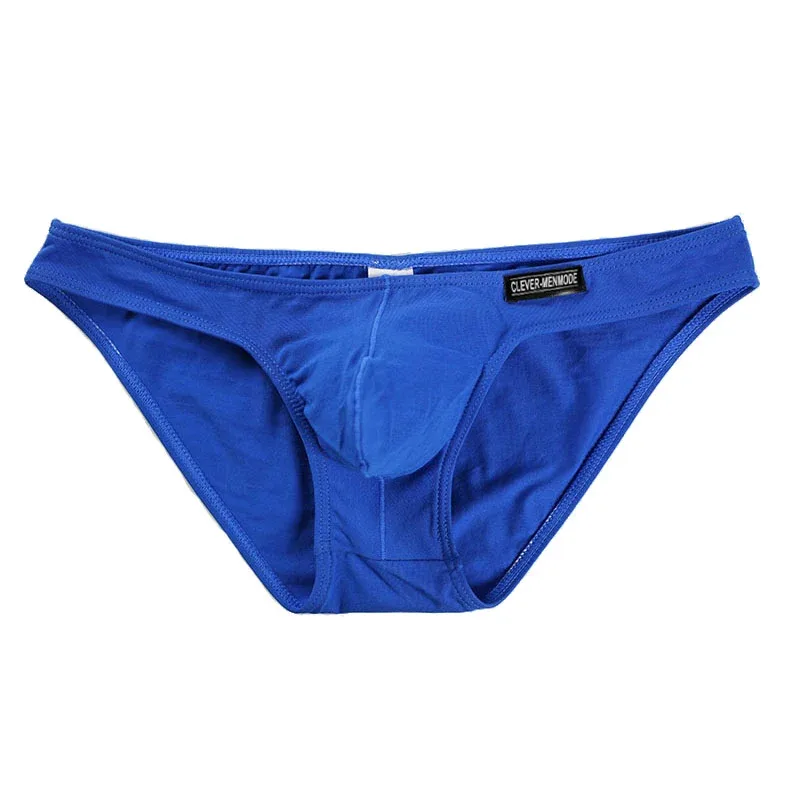 Slips Ultra-fins pour hommes, sous-vêtements Sexy, taille basse, Mini Bikini, sous-vêtements doux, culottes confortables pour la maison