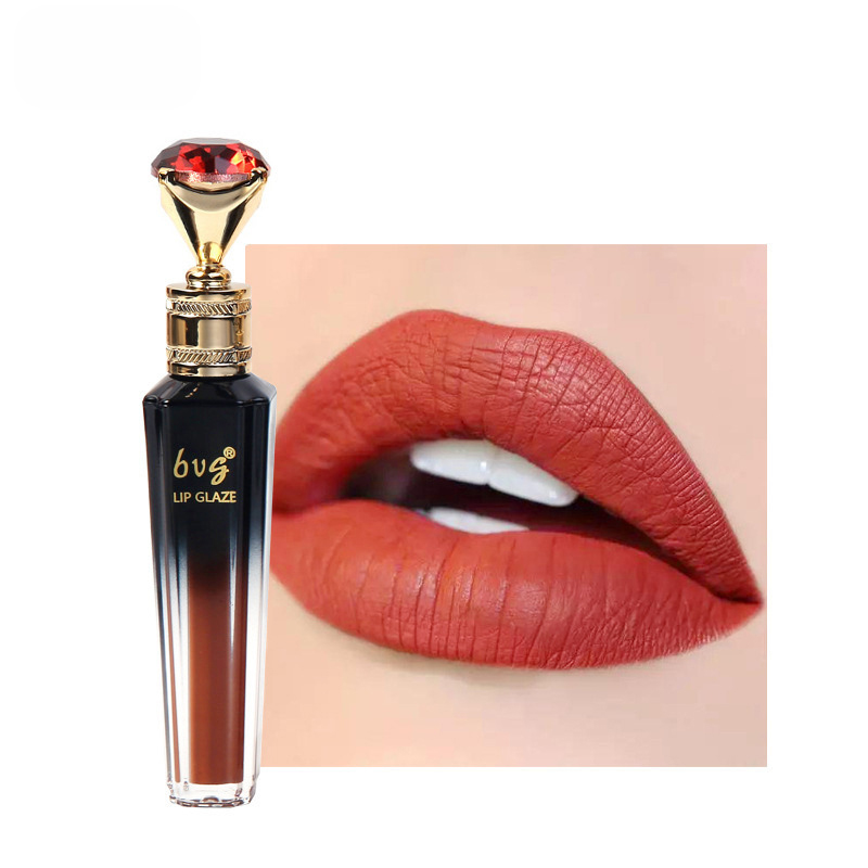 Lip Gloss Durable Moisturizing Waterproof Non-fading Non-stick Cup Color Durable Velvet Matte Lip Gloss Cosmetics For Women — image 8