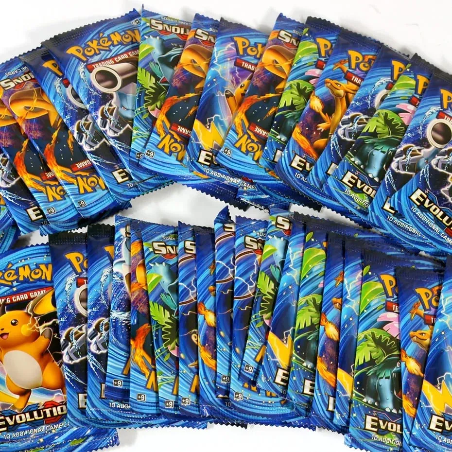 ★Newest 324Pcs Pokemon Cards Sun & Moon XY Evolutions Pokemon Booster Box Collectible Tradiner Card Game toy for children! — image 2