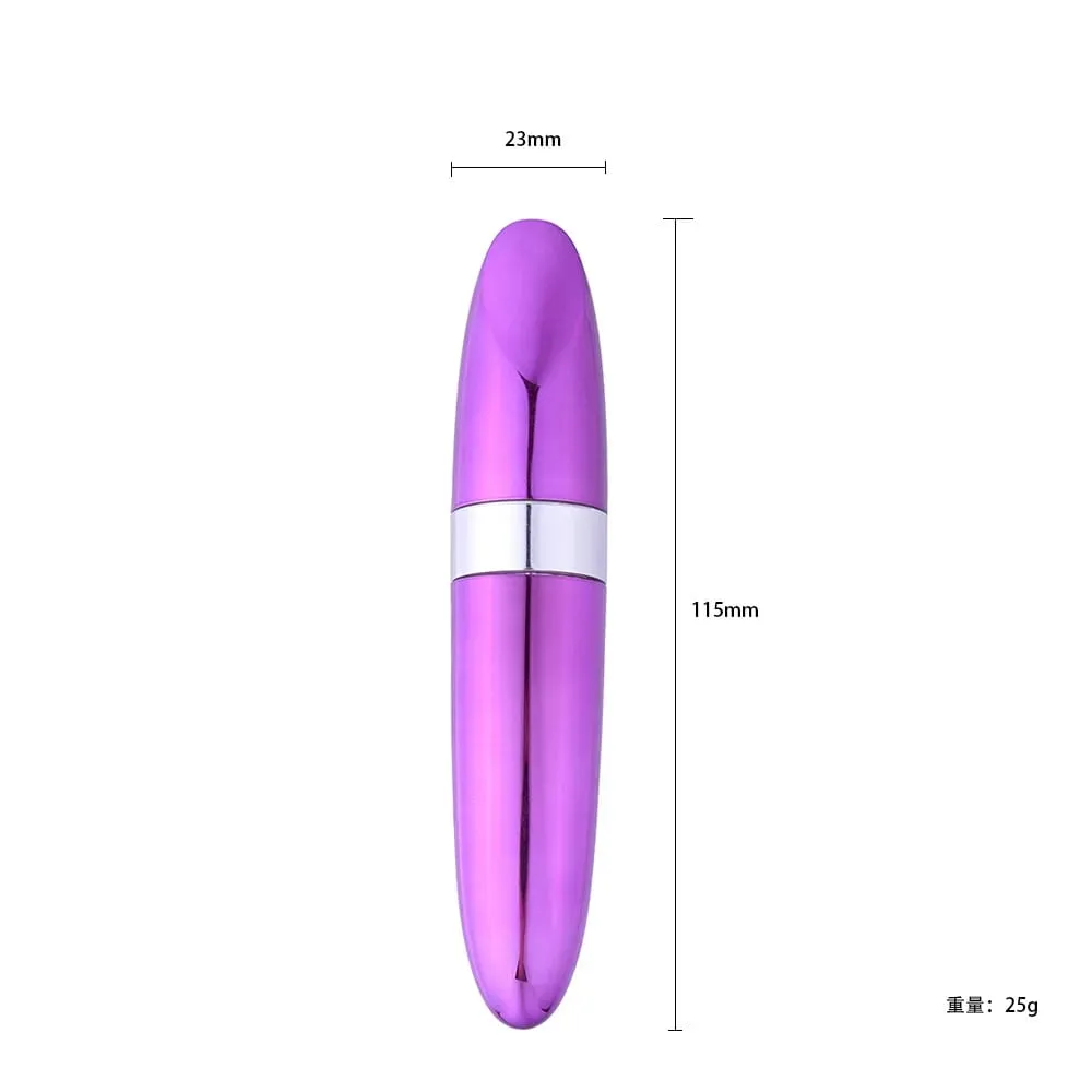 Mini Lipstick Vibrator Výkonná stimulace klitorisu bodu G diskrétní Vibrace Sex Toy Bullet masturbace pro dospělé