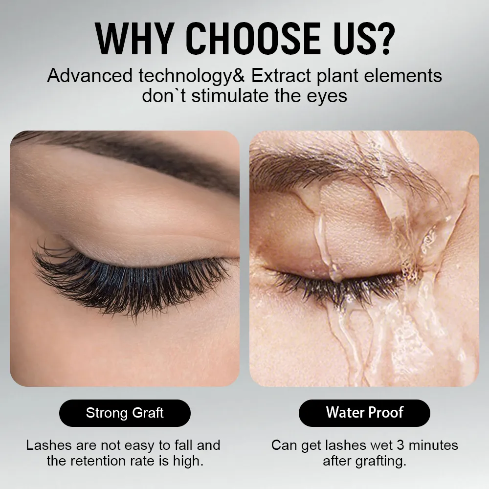 Gollee 0.5s Fast Dry Lash Extension Glue Professional Lash Adhesive Lasting 6-8 Weeks Waterproof Grafting Eyelash Super Bonder — image 5