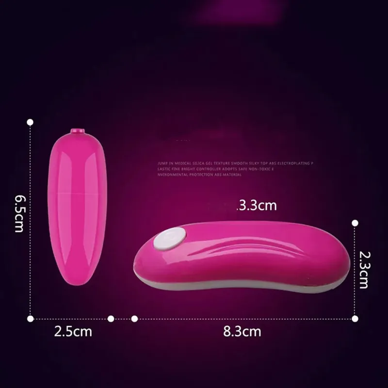 Candiway Vibrator Bullet Vibrating Jump Egg Waterproof Remote Control Vibe Clitoral G-Spot Stimulators Sex Toys for Women — image 3
