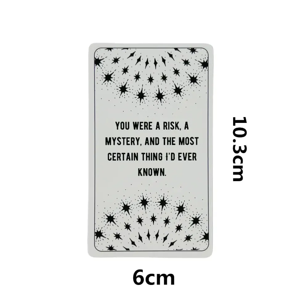 Twin Flame Truths Oracle Cards For Family Party Fortune Telling Divination Game Cards — image 2