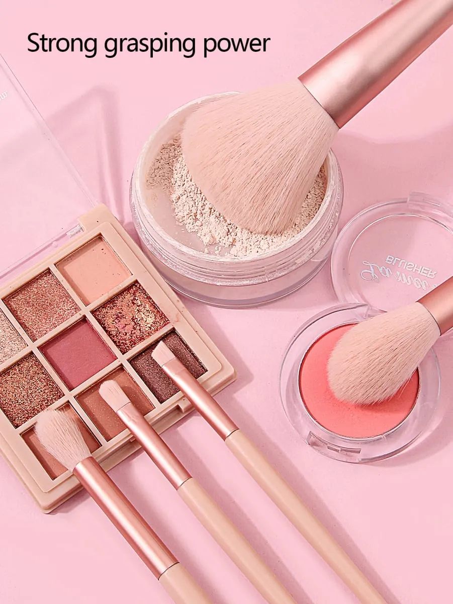New 13 Pcs/set In Barrels Makeup Brushes Set Powder Foundation Blush Contour Eyeshadow Brow Lashes Cosmetic Brushes Beauty Tools — image 5