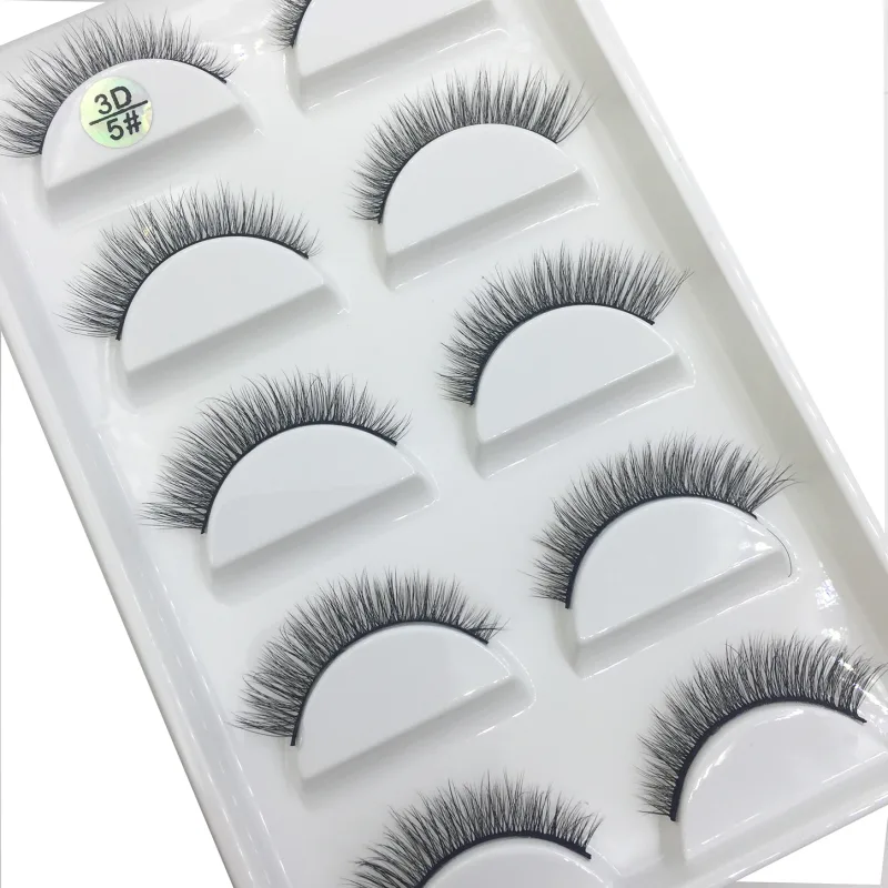 15 Style 5 Pairs 3D Eyelashes Natural False Eye Lashes Thick Faux Mink Lashes Soft Fake Eyelash Wispy Makeup Cilios — image 4