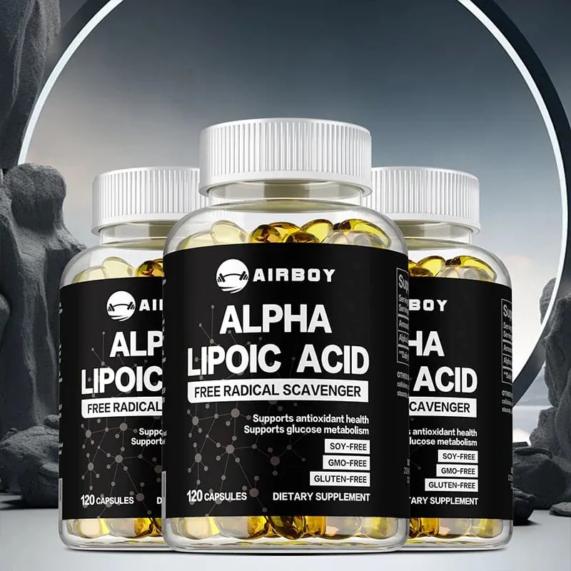 Alpha Lipoic Acid - Supports Neurological Health Relieve Neuralgia Powerful Antioxidant Sugar Metabolism Improves Immunity