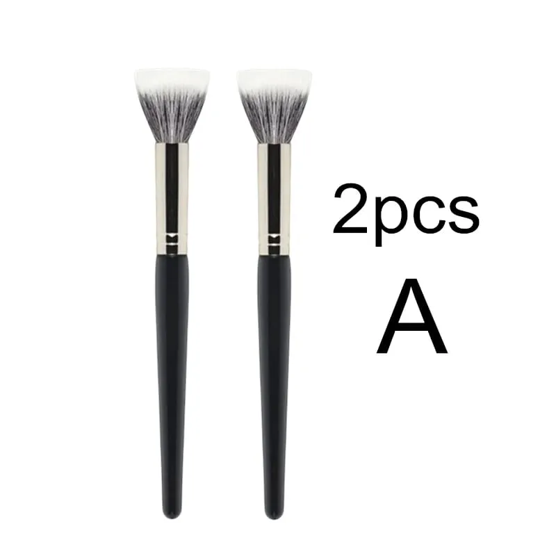 Stippling Highlight Makeup Brushes Blush Goat Hair Multifunctional Beauty Foundation Make Up Brush Tools — image 20