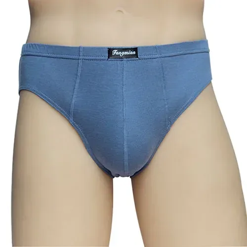 6PCS Men's plus Size Briefs 5XL/6XL Cotton Underwear Breathable Comfortable Solid Sexy Shorts for Men — image 9