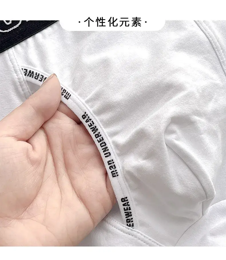 Mens Underwear 3PCS Pure Cotton Boxer Shorts Comfortable Breathable Underpants Male Panties Boxershorts Men Plus Size 4XL Briefs — image 6