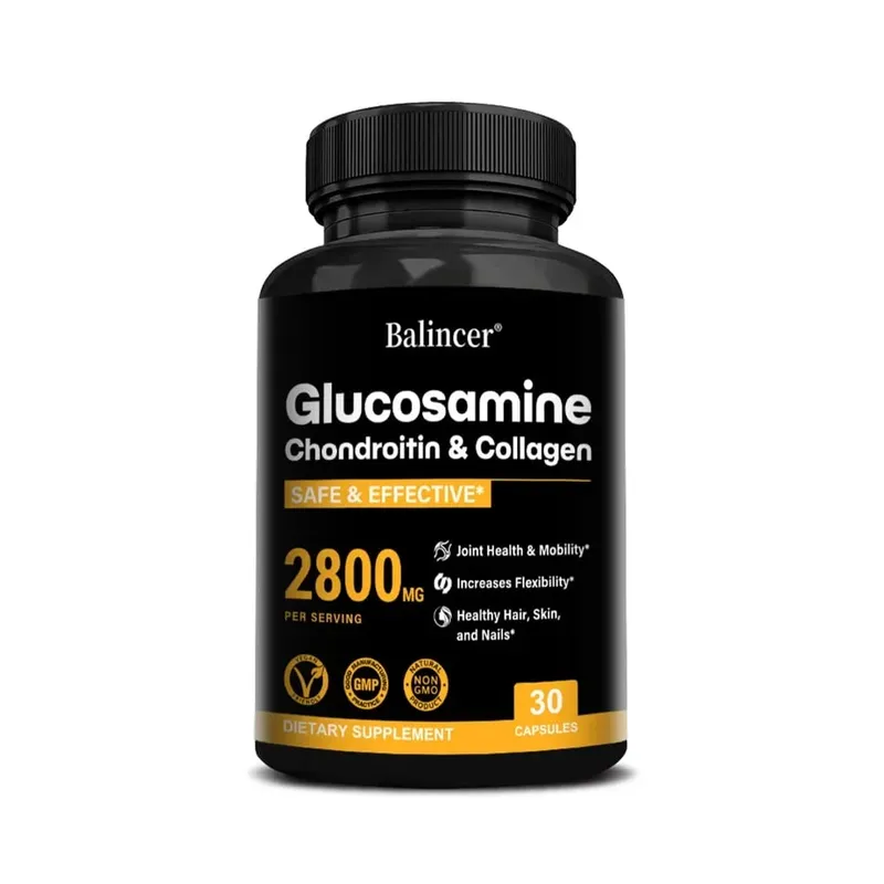 Glucosamine Chondroitin MSM Support Bone Health and Relieve Joint Discomfort Increases Flexibility - Joint Support Supplement — image 8