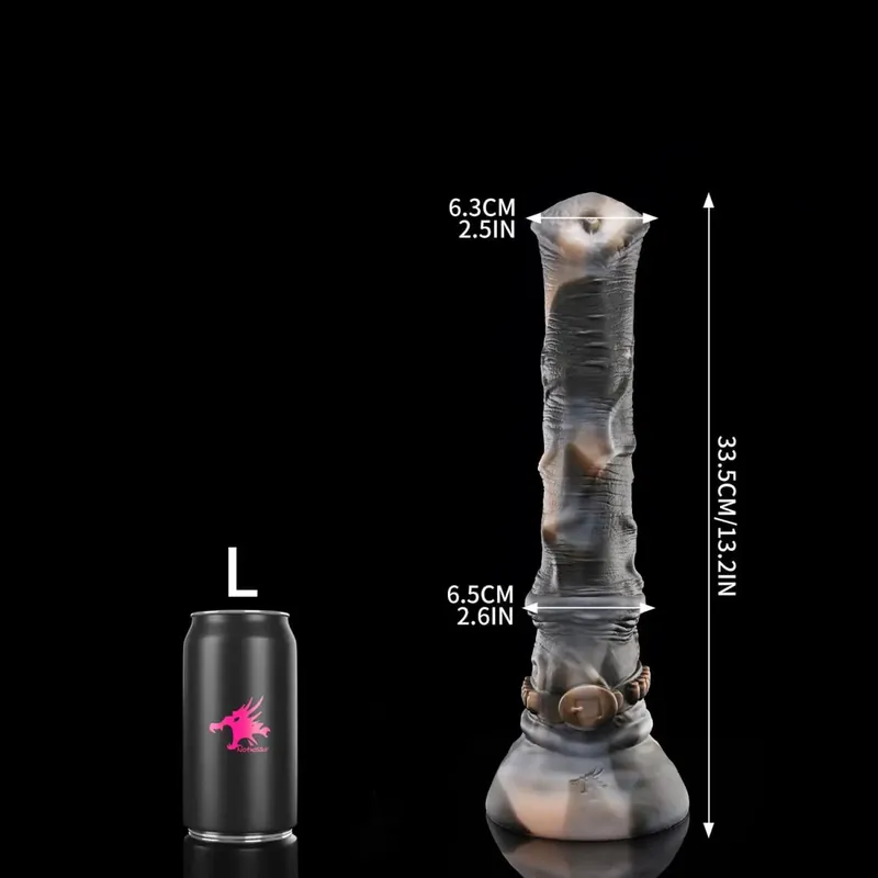 Nothosaur HUNTER JACK Dildo Color Silicone Toys Realistic Fake Penis Adult Fantasy Dildo Holder Masturbation Sex Toys — image 9