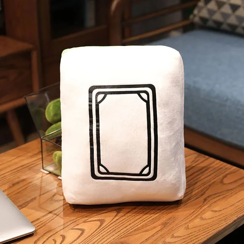 Hot 1pc Creative Mahjong Pillow Cushion Chinese Plush Toy Car Chair Backrest Mahjong Dice Funny Nap Pillow Sofa Home Decor Gift — image 20