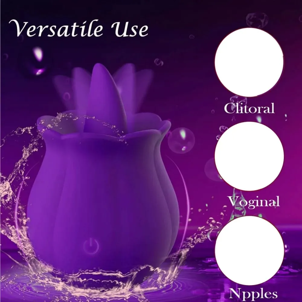 Leistungsstarker Zungenleckvibrator für Frauen, G-Punkt-Klitoris-Nippel-Stimulator, Massagegerät, Masturbator, Sexspielzeug für Erwachsene, für Paare ab 18 Jahren — image 2