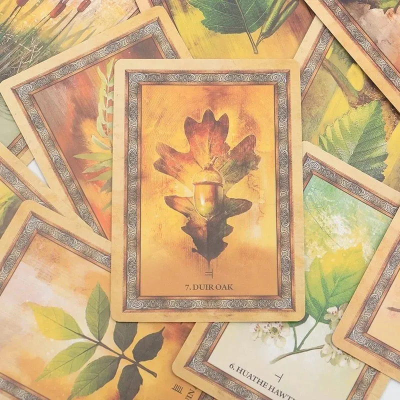 Celtic Tree oracle cards A 25 Tarot deck board games — image 5
