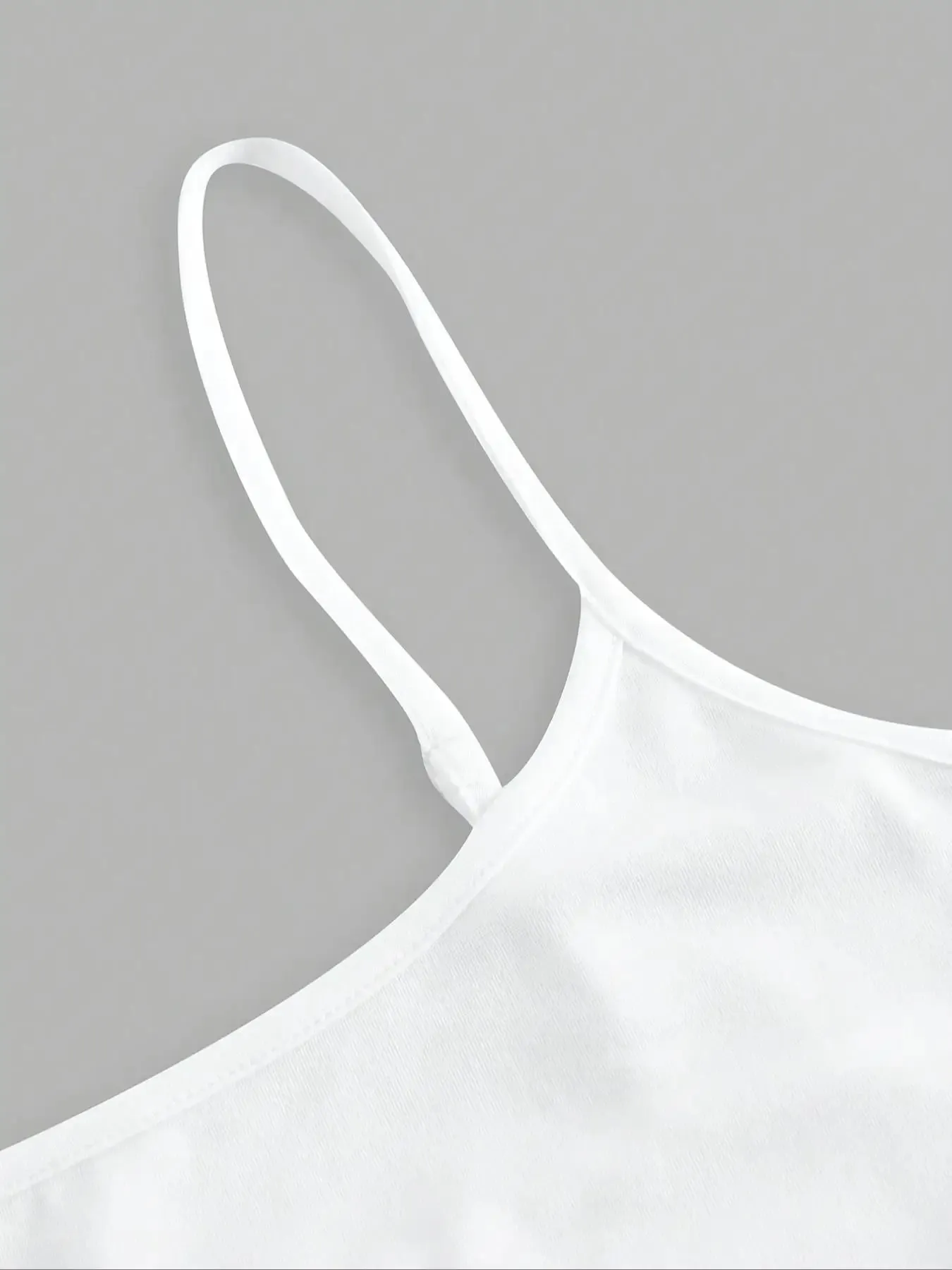 European and American Spring Summer and Autumn Solid Color Daily Casual Adjustable Suspender Vest Three-Piece Set — image 6
