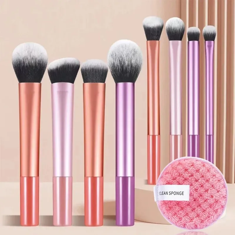 12pcs Makeup Brush Kit Soft Synthetic Hair Make Up Brushes Foundation Blush Eyeshadow Cosmetic Makeup Tools — image 22