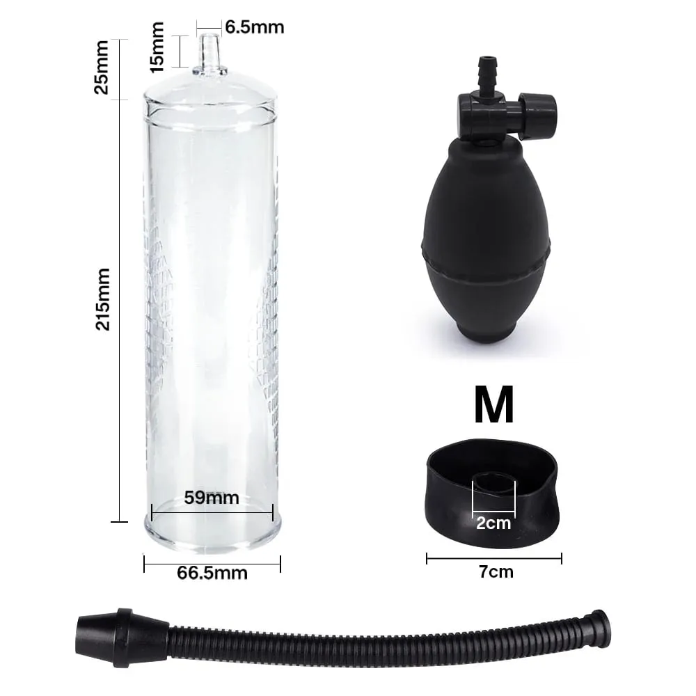 Effective Penis Pump Enlargement Vacuum Dick Extender Men Sex Toy Powerful Vacuum Pump Increase Length Enlarger Adult Product — image 4