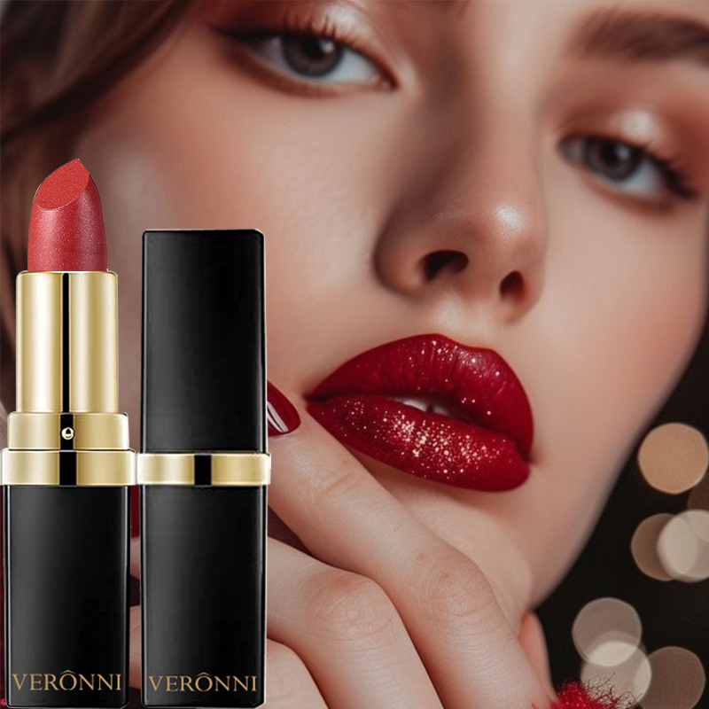 10 Color Glitter Lipsticks Shimmer Shiny Lipgloss Pearlescent Lip Tint Waterproof Long Lasting Diamond Lips Glaze Makeup Cosmeti — image 7
