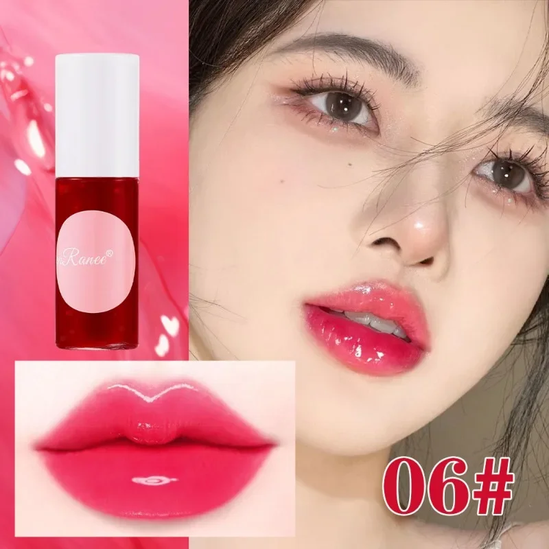 10 Color Lip Tint Stain Cheek Tint Moisturizing Liquid Lipstick Long-lasting Waterproof High Pigment Lipgloss Rouge Water Makeup — image 15