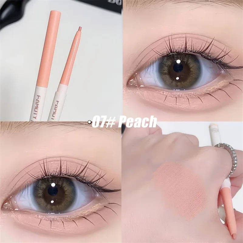 1PC Lying Silkworm Eyeliner Gel Pen Smooth Long Lasting Matte Eyeliner Waterproof Eye Liner Gel Pencil Quick Dry Korean Makeup — image 14