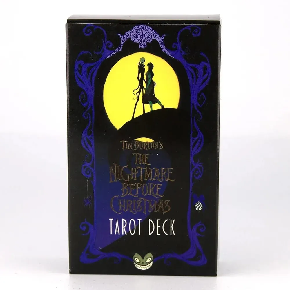 10.3*6cm Fortune Nightmare Before Christmas Taort Sortilege Board Game High Magic Tarot Deck Rider Waite — image 5