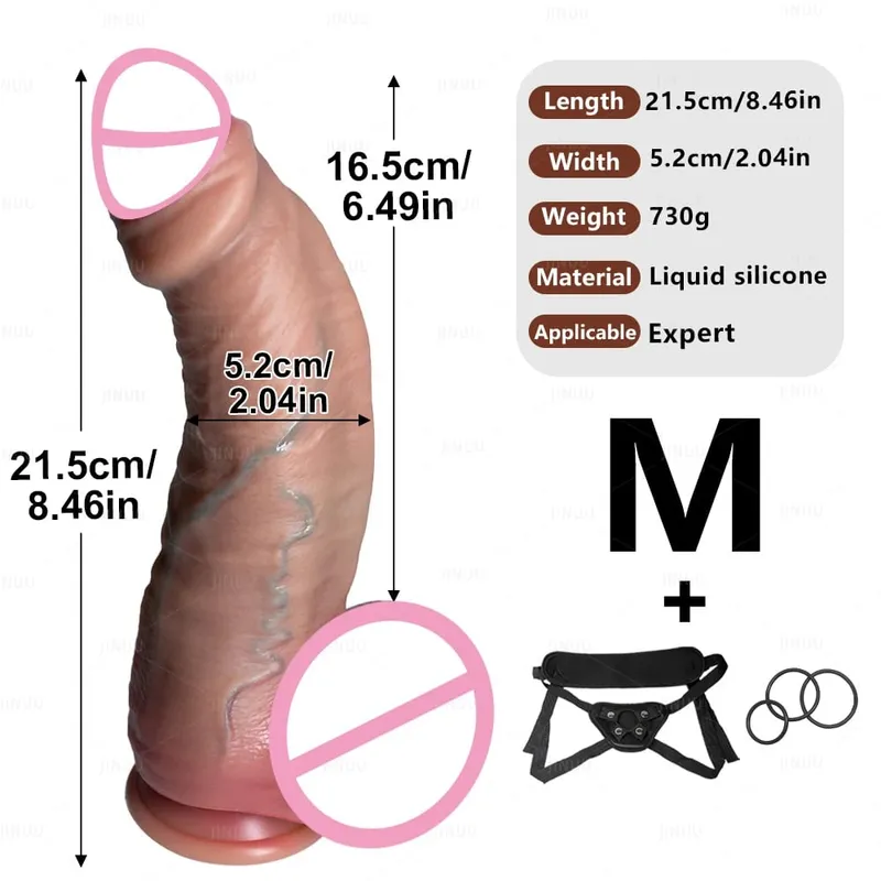 Realistico 3 Formati Fimosi Dildo Pene Realistico Molle Del Silicone Genitali Maschili Masturbazione Vaginale Ventosa Cazzo Donna Sesso Anale — image 11