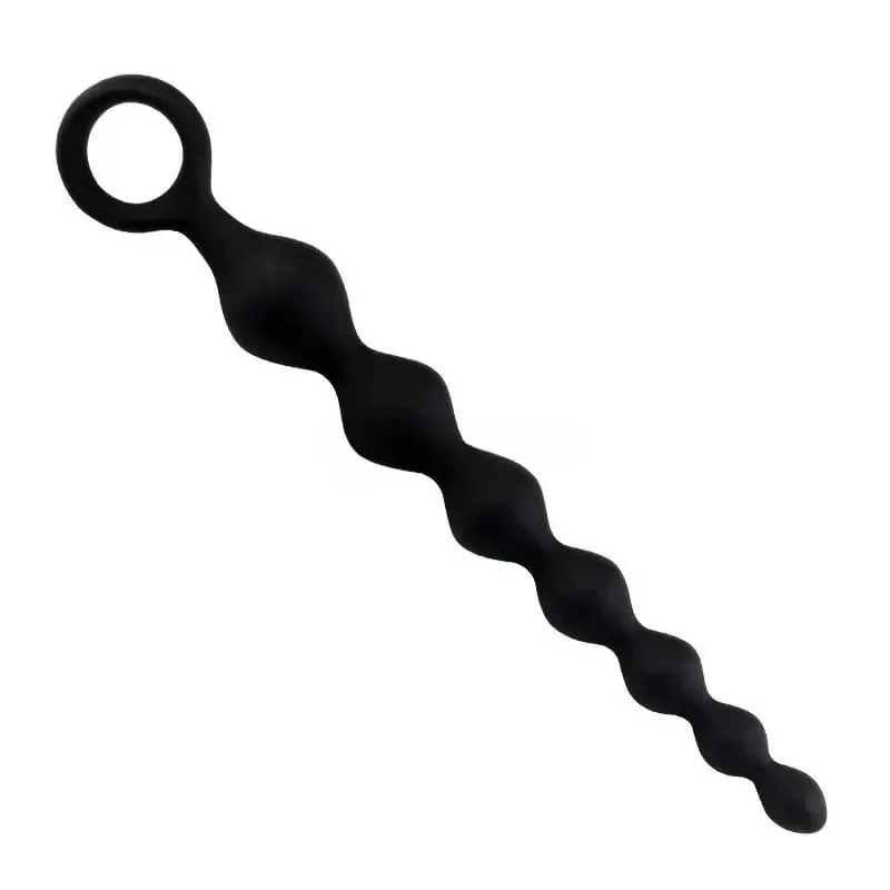20CM Silicone Anal Beads Prostate Stimulator Ball Butt Plug Anal Plug 18+ Adult Women Men Couple Flirt Gay Erotic SM Sex Toys — image 1