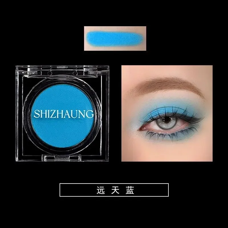 Chameleon Eyeshadow Powder Monochrome Matte Shimmer Metallic Glitter Gothic High Gloss High Colors Fine Flash lasting Eye Makeup — image 10