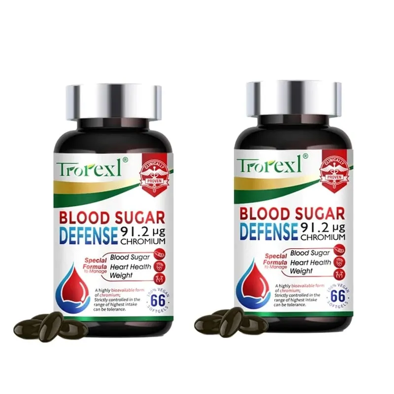 Blood Sugar Diabetes Capsule for Cardiovascular Health Glucose Metabolism Maintain of Normal Blood Glucose Concentrations