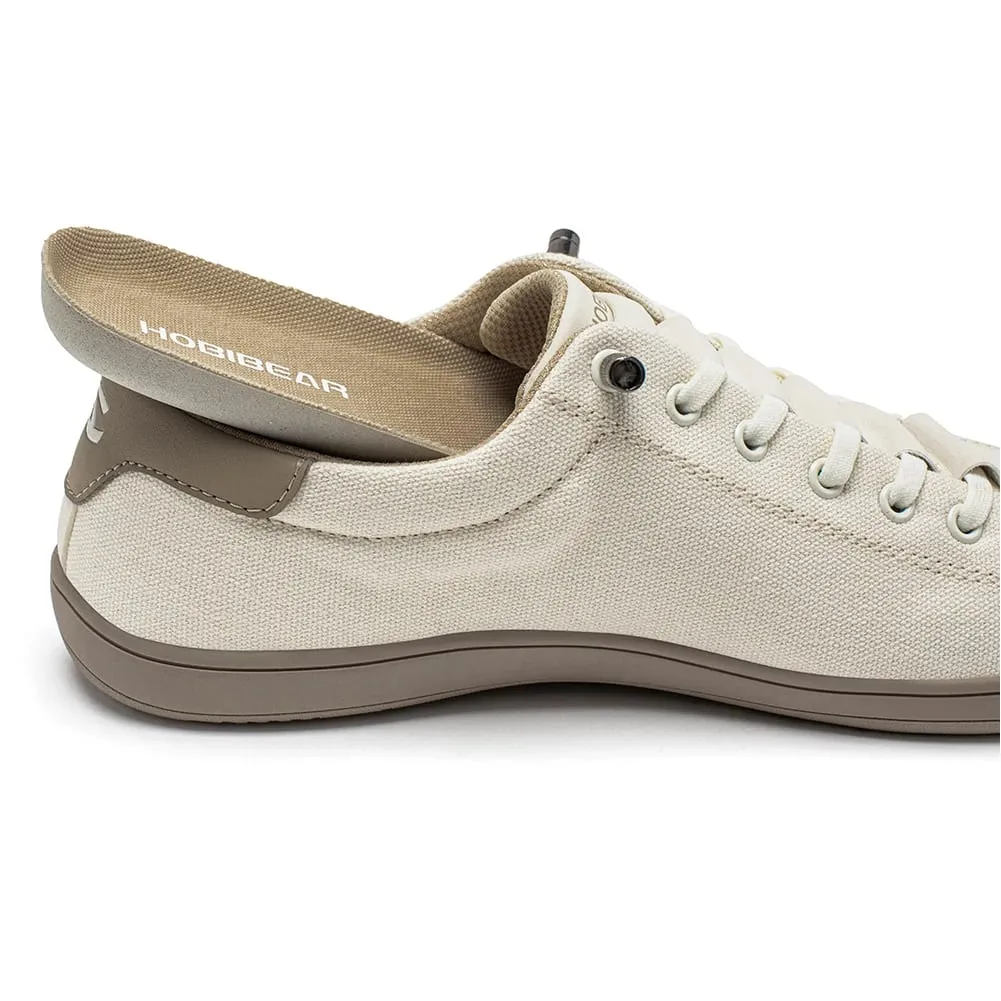 Wide Toe Barefoot Shoes for Unisex Minimalist Canvas Sneakers Lightweight Adjustable Slip On Walking Shoes