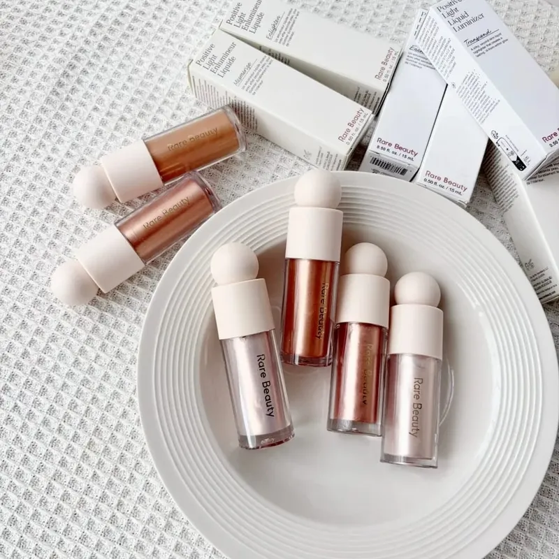 Rare Beauty Light Silky Touch Innovative Highlighter Water-resistant Long Lasting Lip Gloss Liquid Contour Makeup Cosmetics Gift — image 2
