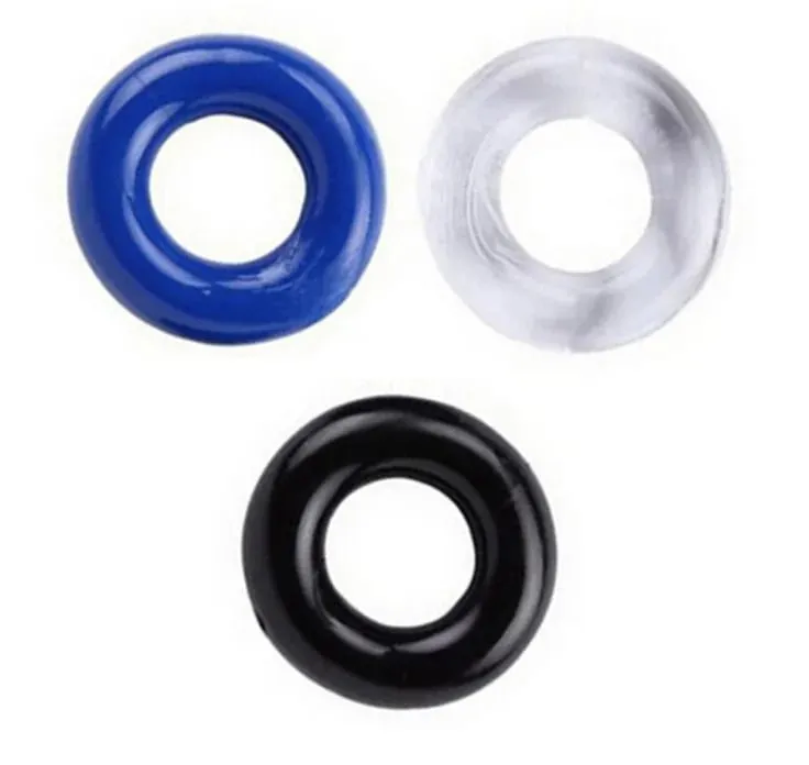 Silicone Cock Penis Rings with Enlargers Erection Enhancing Ultra Soft Long Lasting Stronger Adult Sex Toys for Men Couples