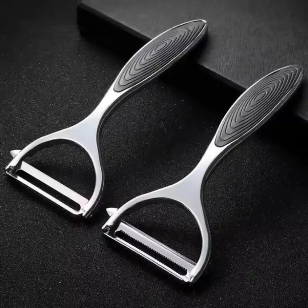 304 Stainless Steel Vegetable Peeler Potato Peeler Multi-function Carrot Grater Fruit Tools Kitchen Accessories Cuisine Pelador — image 3