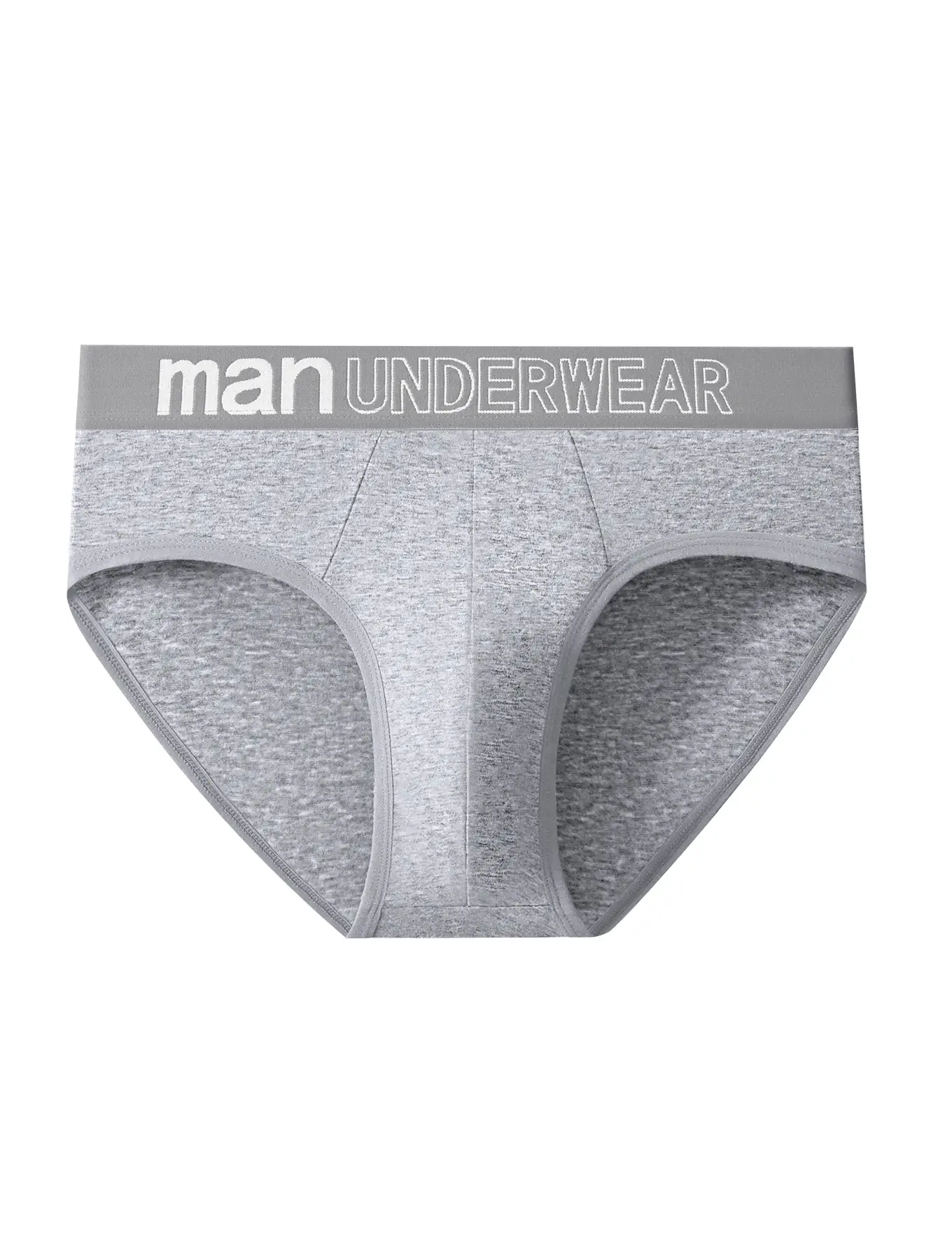 Men's underwear 4pcs cotton briefs Loose breathable comfortable close-fitting briefs personality hot selling trend sports briefs — image 5
