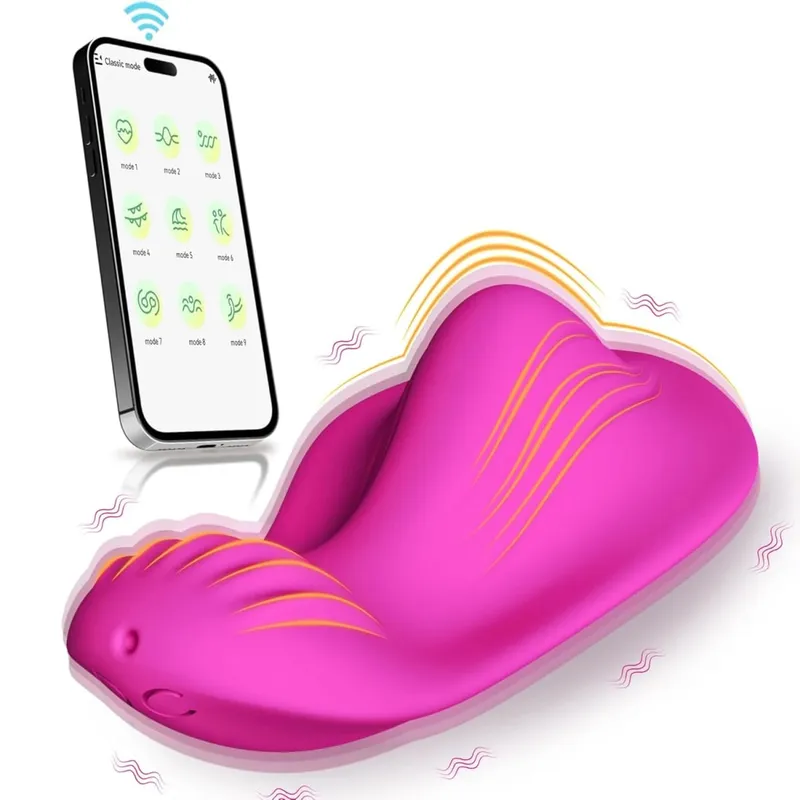 Mini Wearable Vibrator APP Kontrol G Spot Vagina Klitoris Stimulator Massager Kvinde Vibrerende Æg Voksen Sexlegetøj til par