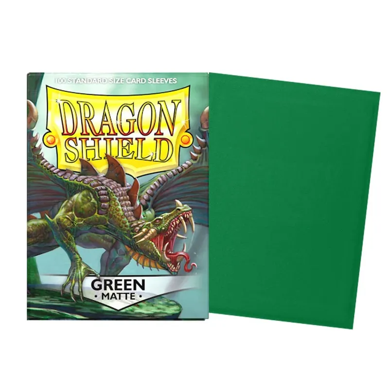 100 pièces/boîte 66x91mm taille Standard Demark Dragon Shield mat manchons de carte pour MTG/PKM/YGO/TCG cartes de jeu de société Slevees