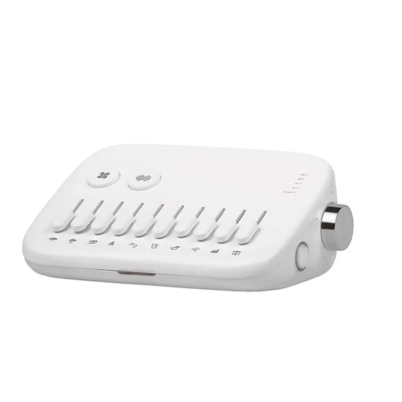1 stk Mini Sleep Sound Machine 10 beroligende naturlyde Bærbar Mini Sleep Sound Machine Noise Cancelling
