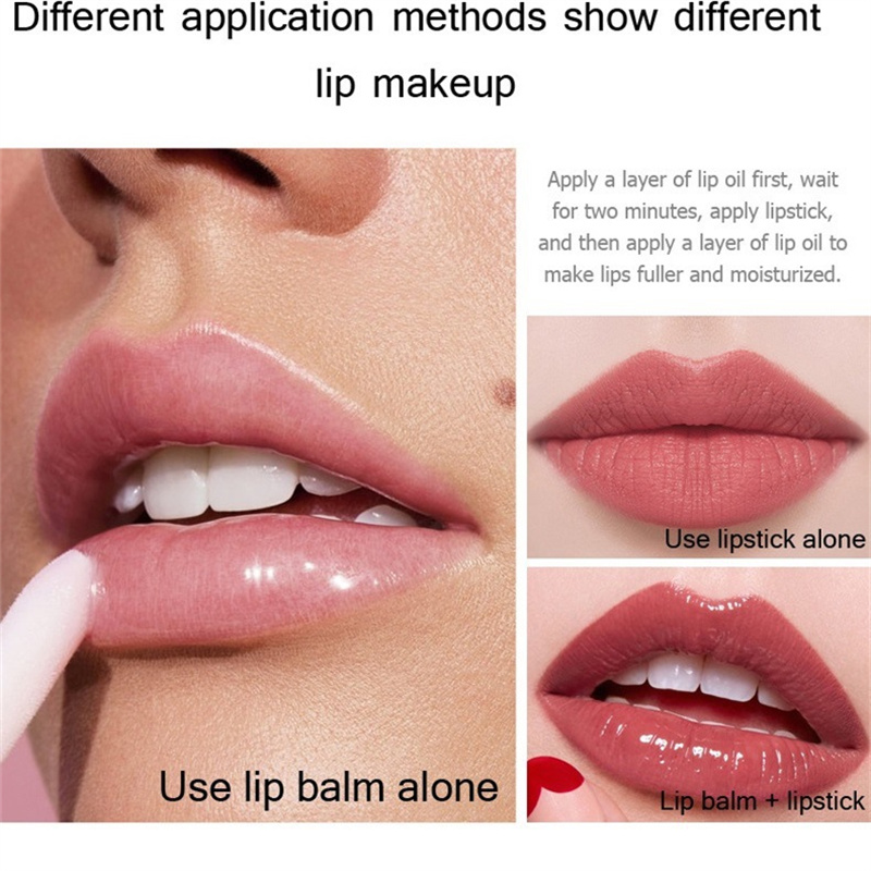 Mini Capsule Liquid Lip Blam Moisturizing Transparent Color Changing Lip Plumping Oil Mirror Jelly Plumping Lip Gloss Cosmetic — image 5
