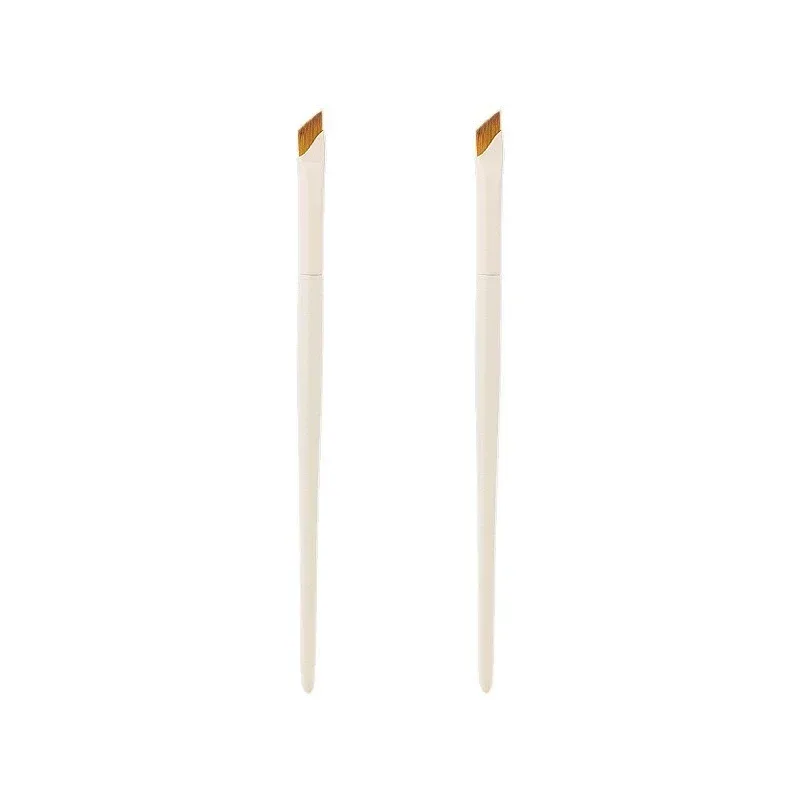 1/10PCS Blade Eyeliner Brush Eyebrow Brush Portable Flat Ultra Thin Fine Eye Liner Brow Contour White Makeup Brushes Makeup Tool