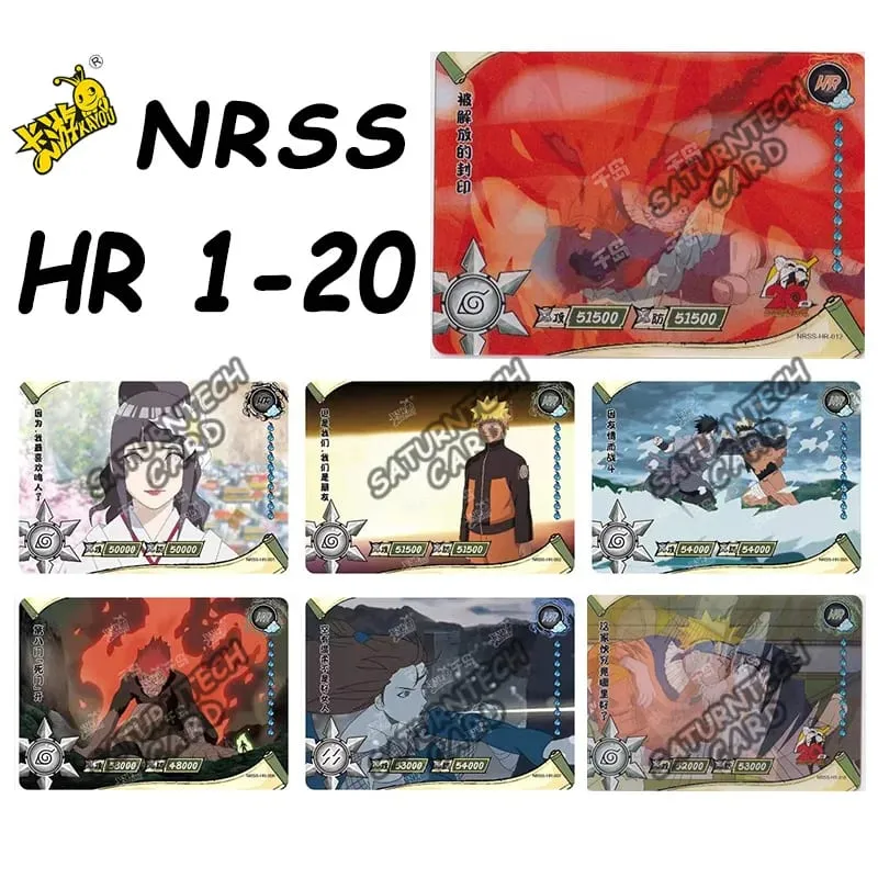 Naruto Card Set Full Series SE BP NR CR PR GP CP SP MR PR SLR OR AR UR ZR Cards Sasuke Anime Collection Card Toy Gift — image 33