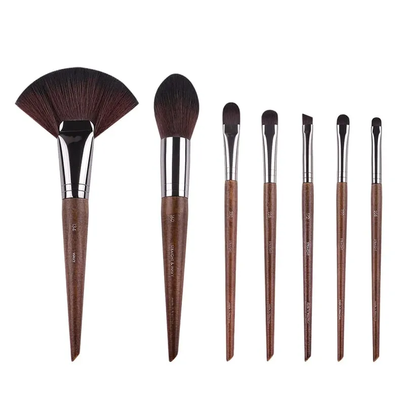 2pc/35pcs MF Natural Wood Soft Makeup Brushes Powder Foundation Concealer Make Up Brush Blush Synthetic Hair Shadow Tools — image 16
