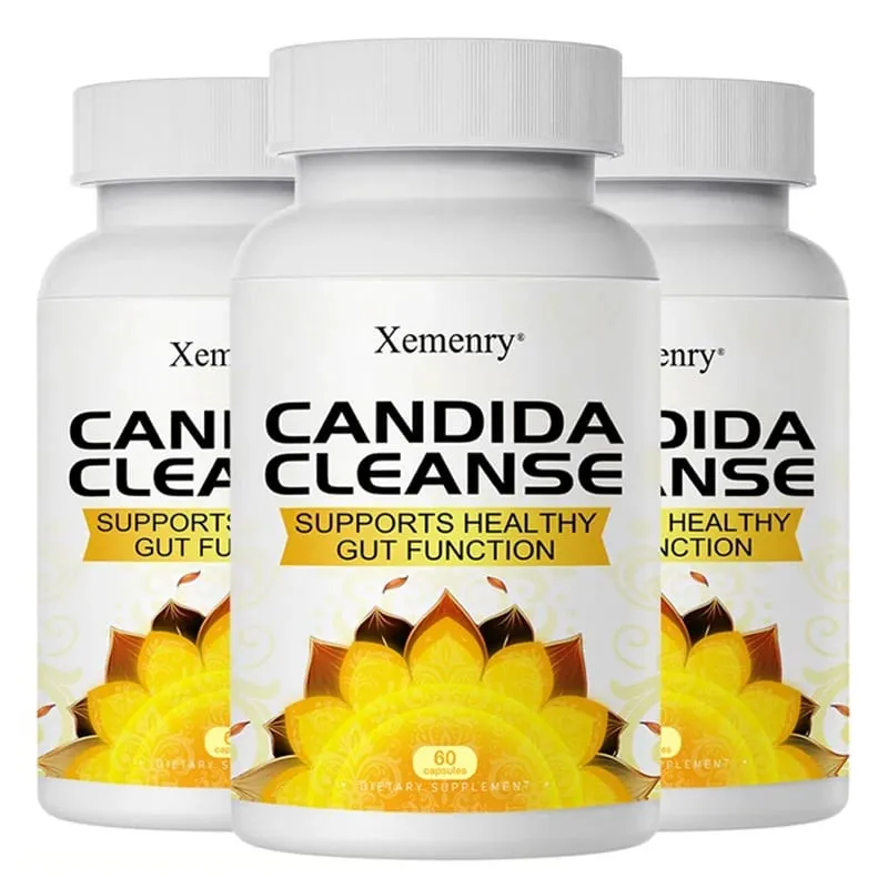 Candida Cleanse - Promotes Intestinal Cleansing and Detoxification Improves Digestion and Relieves Constipation and Bloating — image 1