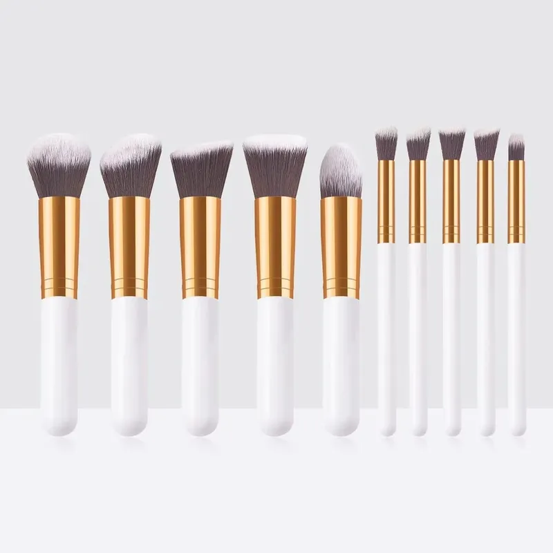 8pcs Makeup Brush Kit Soft Synthetic Hair Make Up Brushes Foundation Blush Eyeshadow Cosmetic Makeup Tools — image 29