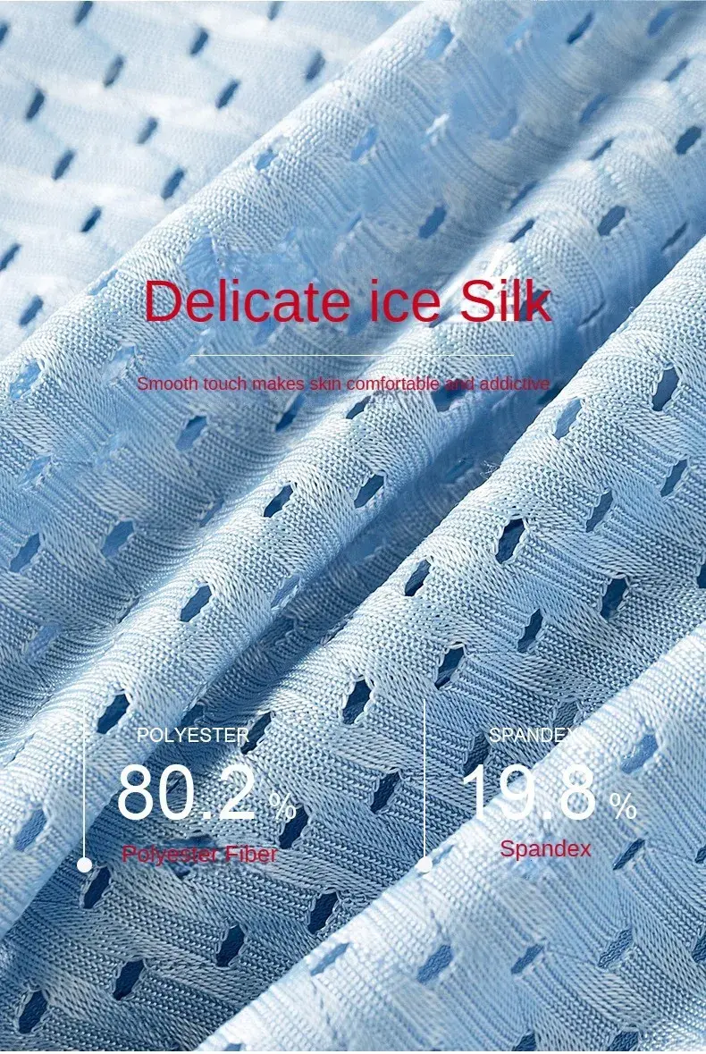 3PCS/set Men Gift New in Underwear for Men Lingerie Thin Briefs Traceless Large Size Panties Sports Ice Silk Breathable Boxer — image 4