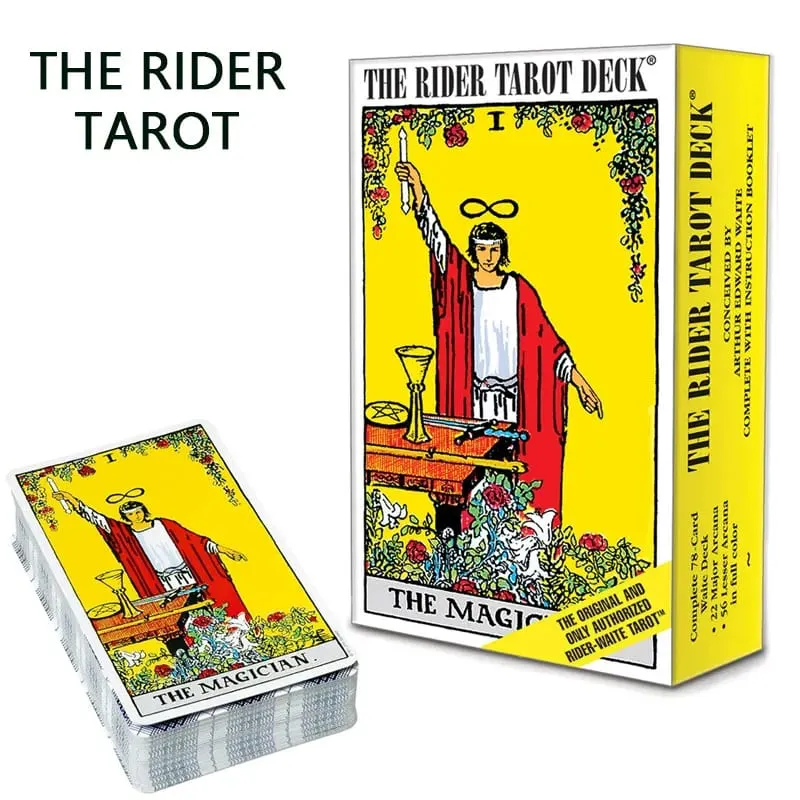Authentic Rider-Waite Tarot Deck with English/Spanish Booklet for Beginners And Expert Card Reading — image 1